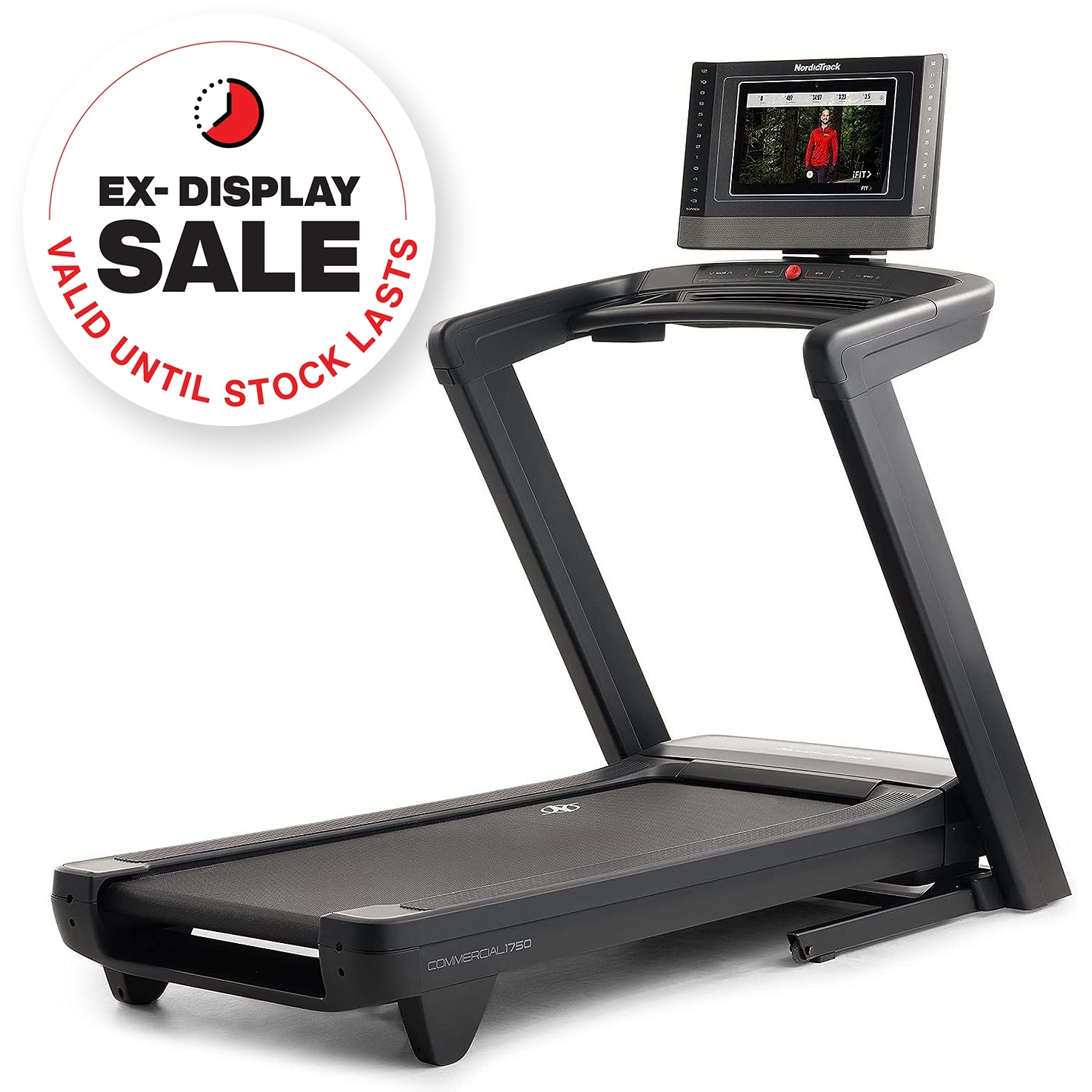 NordicTrack EX Display Commercial 1750 Treadmill Active